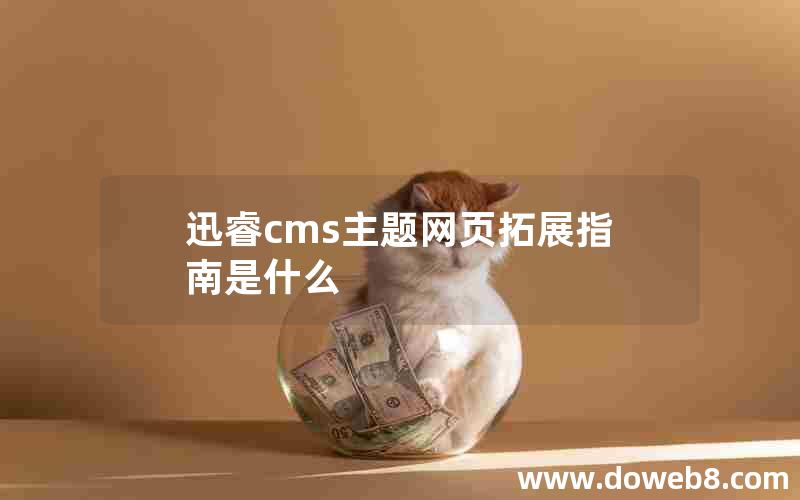 迅睿cms主题网页拓展指南是什么