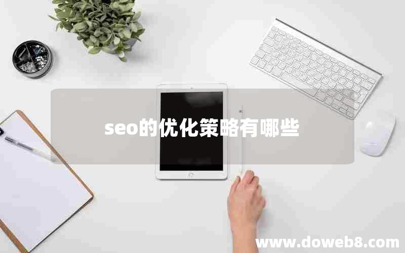 seo的优化策略有哪些