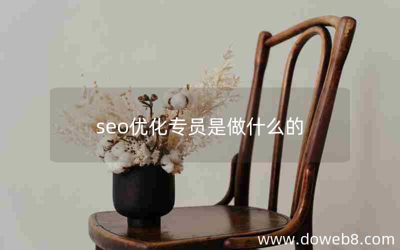 seo优化专员是做什么的