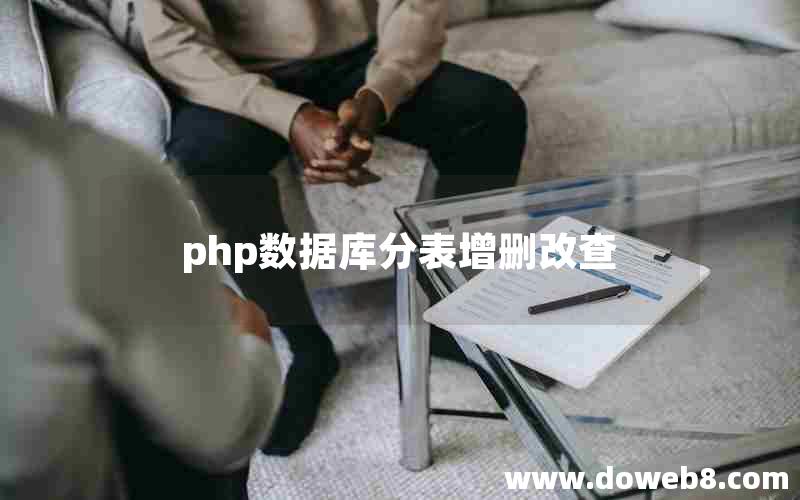 php数据库分表增删改查