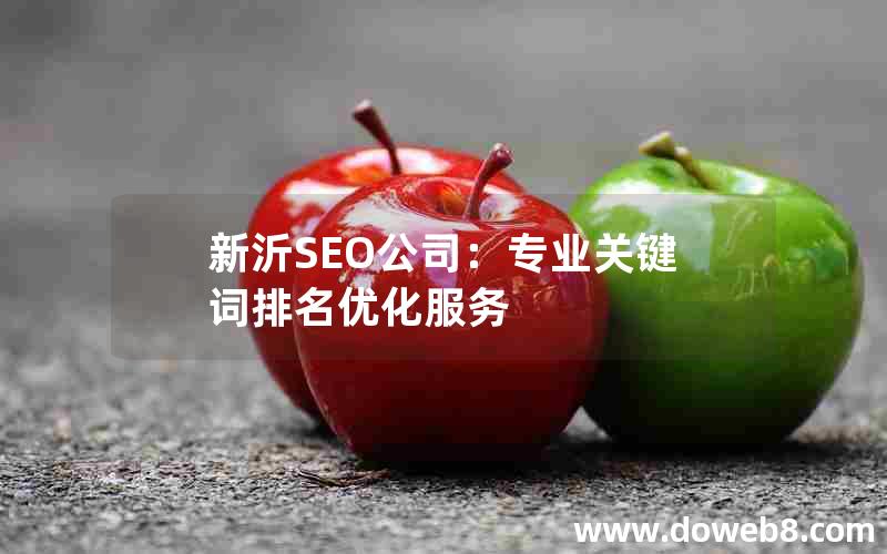 新沂SEO公司：专业关键词排名优化服务