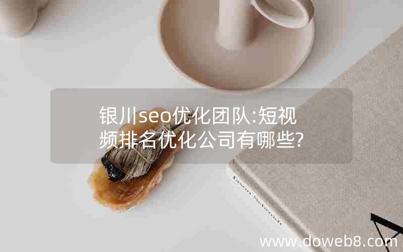 银川seo优化团队:短视频排名优化公司有哪些?