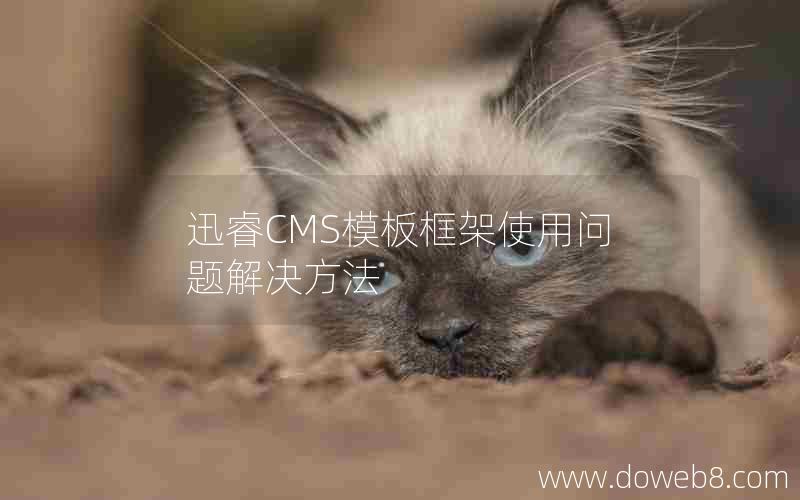 迅睿CMS模板框架使用问题解决方法