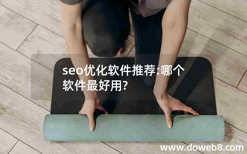 seo优化软件推荐:哪个软件最好用?