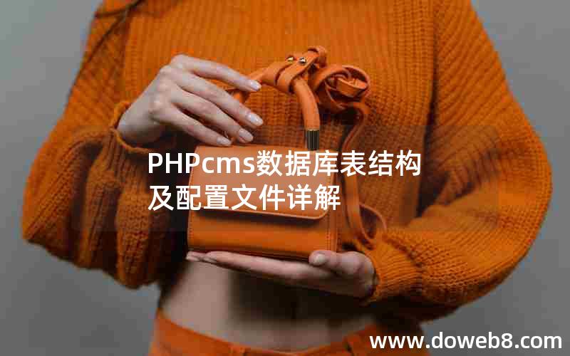 PHPcms数据库表结构及配置文件详解