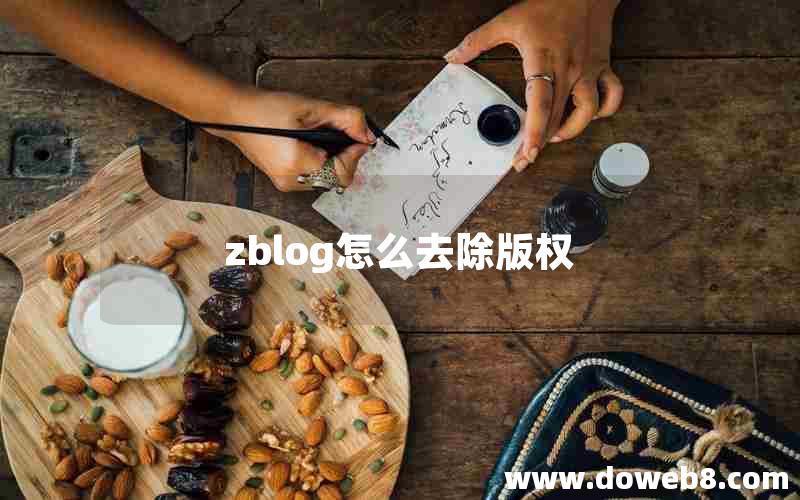 zblog怎么去除版权