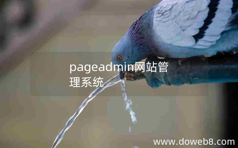 pageadmin网站管理系统