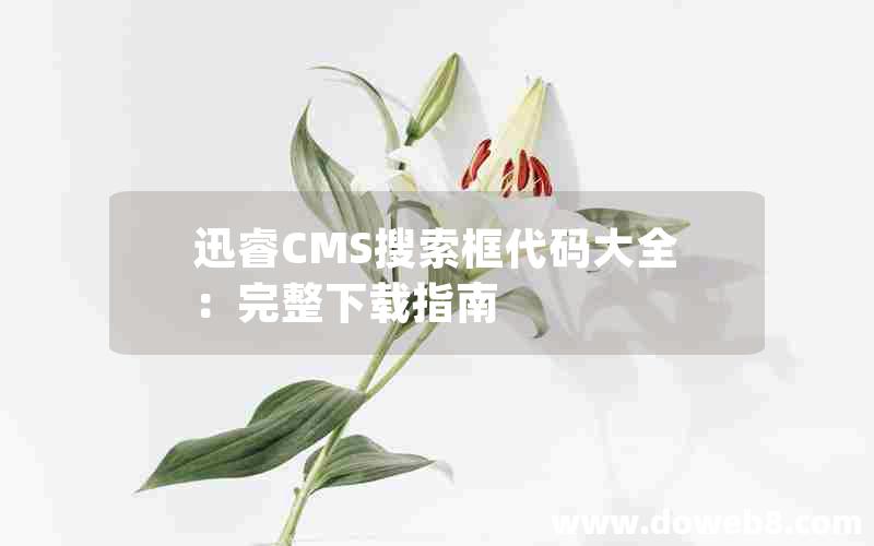 迅睿CMS搜索框代码大全：完整下载指南