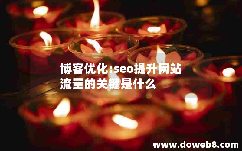 博客优化:seo提升网站流量的关键是什么