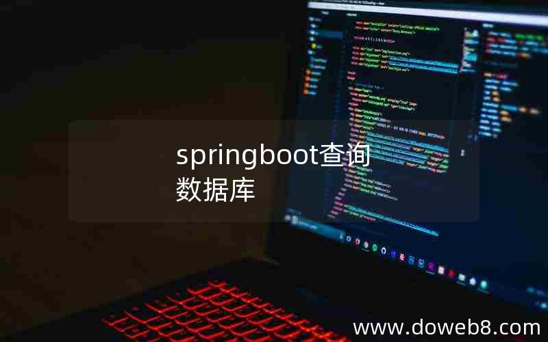 springboot查询数据库