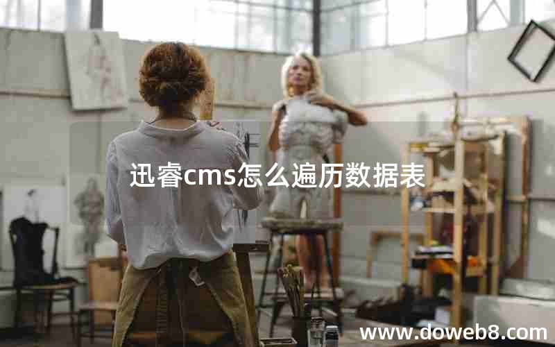 迅睿cms怎么遍历数据表