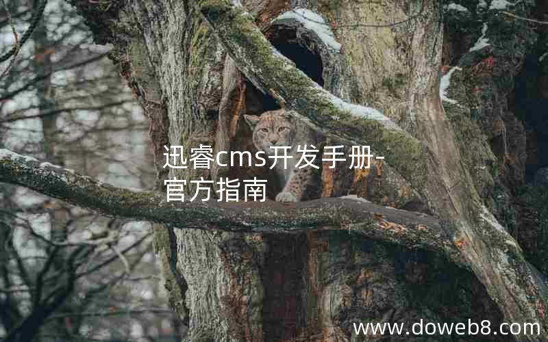 迅睿cms开发手册-官方指南