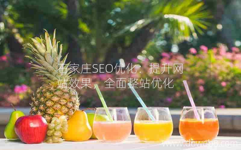 石家庄SEO优化：提升网站效果，全面整站优化