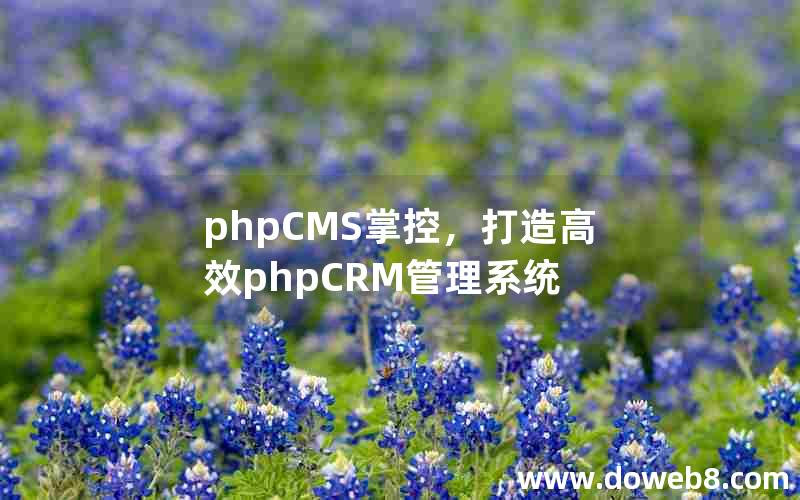 phpCMS掌控，打造高效phpCRM管理系统