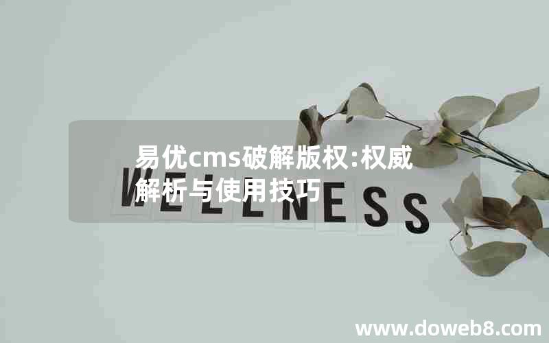 易优cms破解版权:权威解析与使用技巧