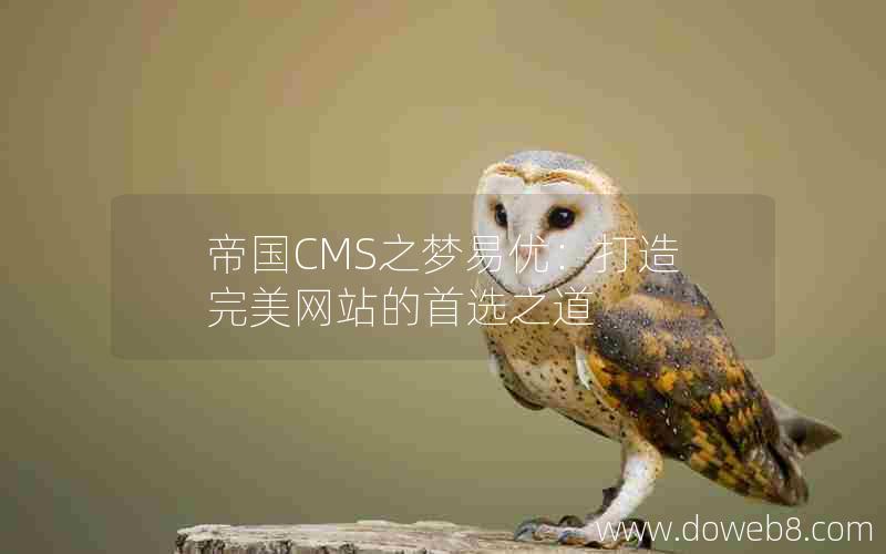 帝国CMS之梦易优：打造完美网站的首选之道