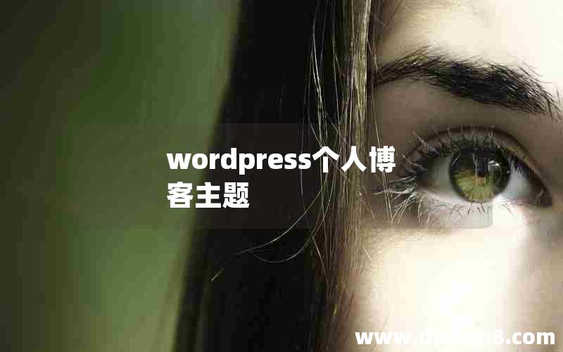 wordpress个人博客主题