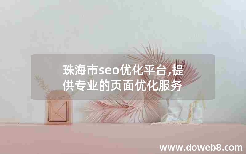 珠海市seo优化平台,提供专业的页面优化服务