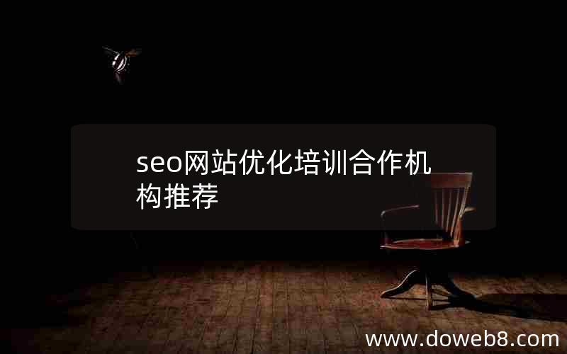 seo网站优化培训合作机构推荐