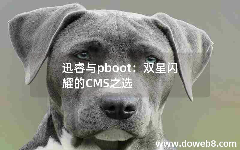 迅睿与pboot：双星闪耀的CMS之选