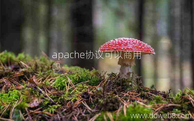 apache协议可以商用吗