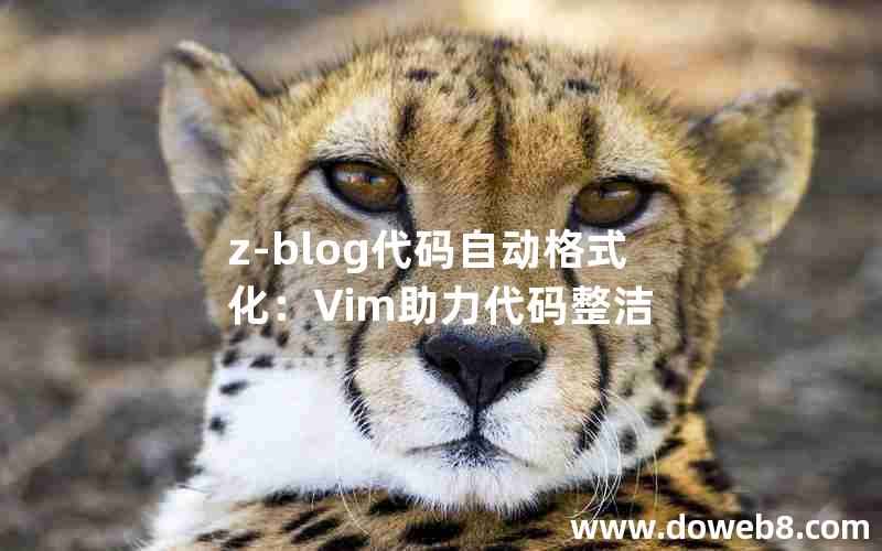 z-blog代码自动格式化：Vim助力代码整洁