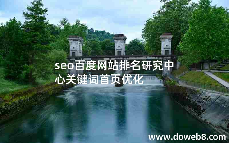 seo百度网站排名研究中心关键词首页优化