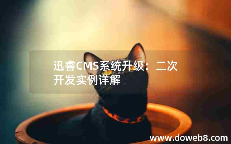 迅睿CMS系统升级：二次开发实例详解